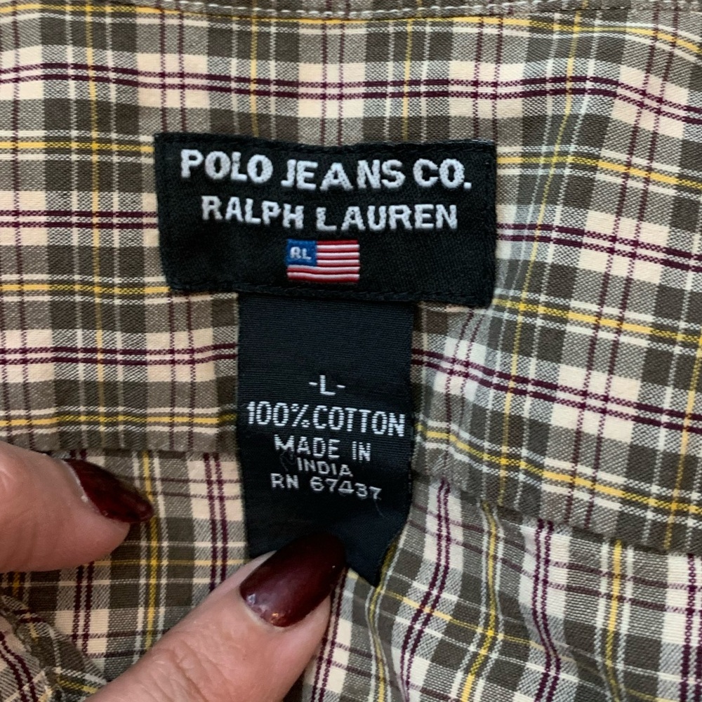 Polo Ralph Lauren Button Down Long Sleeve - Picture 3 of 4